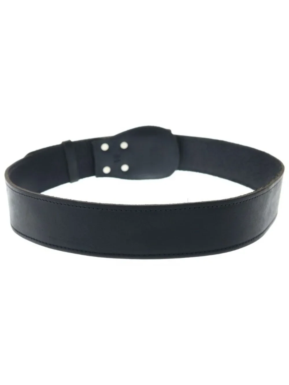 Chrome Hearts Lage Strap Star Buckle Belt Large Decorative Leather